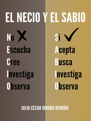 cover image of El Necio Y El Sabio